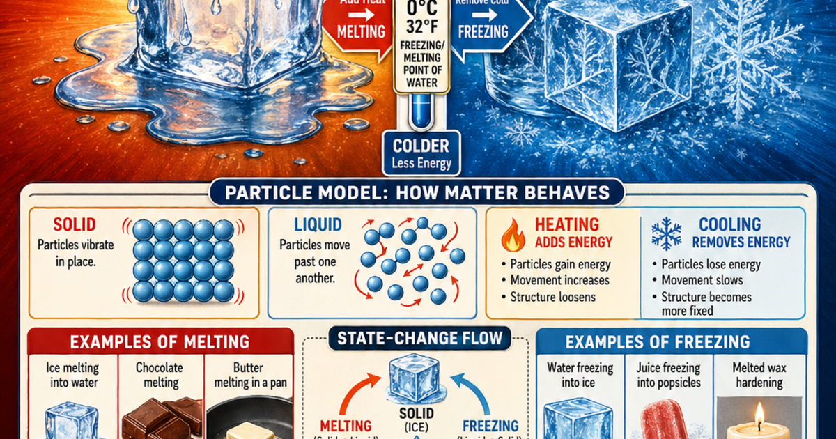 Phase Changes Infographic | LivePhysics™