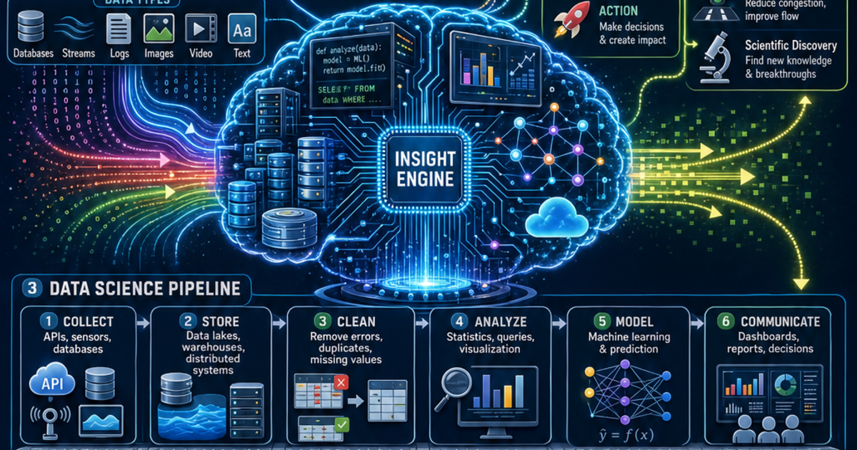Big Data and Data Science Infographic | LivePhysics™