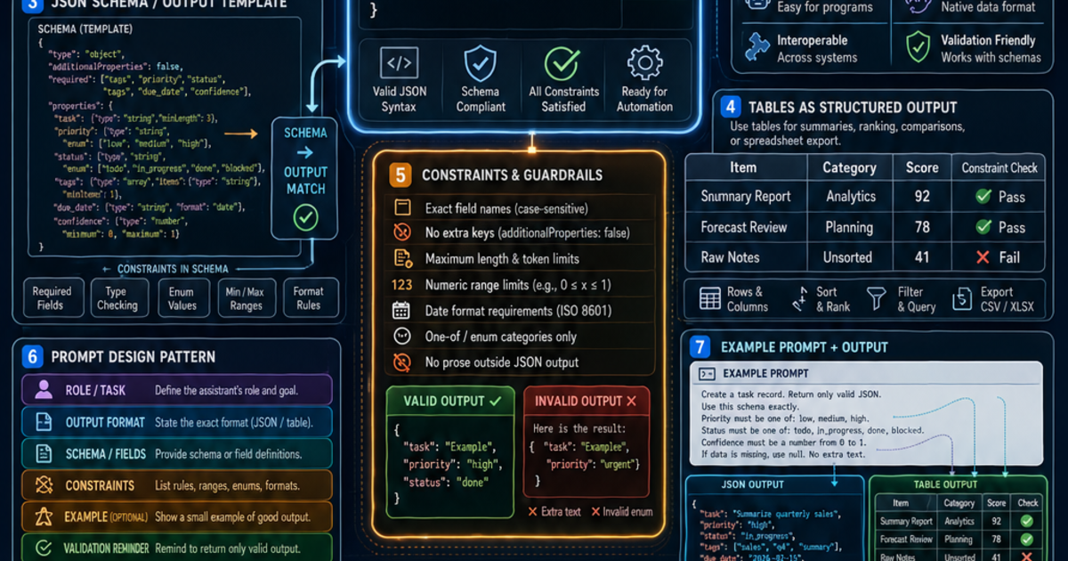 Structured Prompting Infographic | LivePhysics™