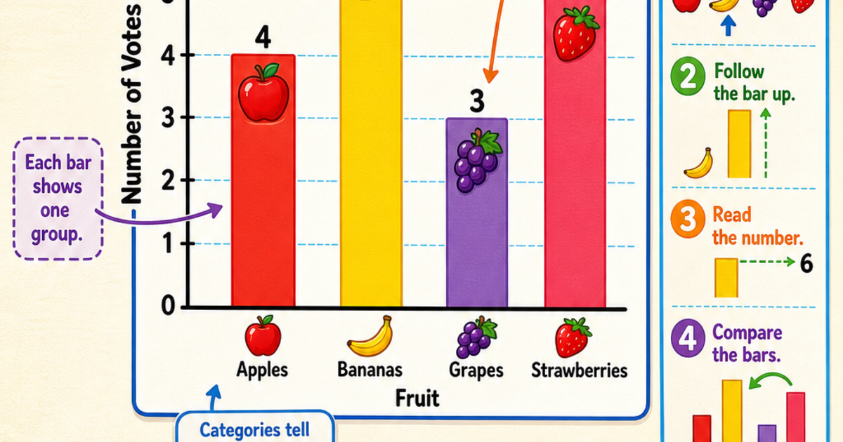 Early Learners: Reading a Bar Graph Infographic | LivePhysics™