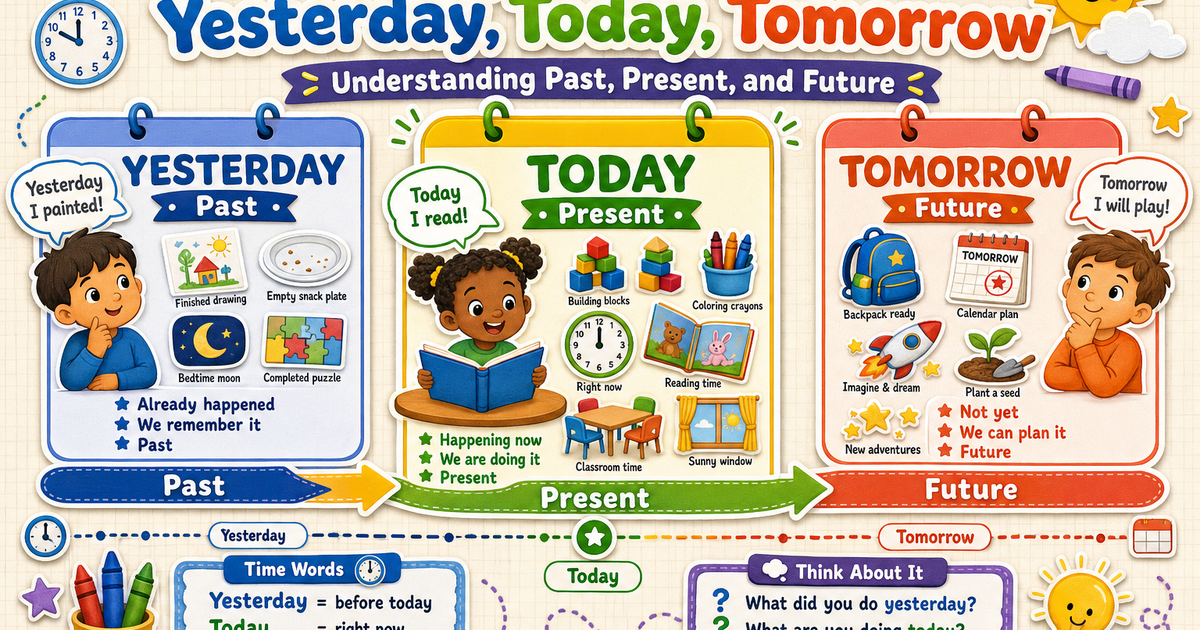 Early Learners: Yesterday, Today, Tomorrow Infographic | LivePhysics™