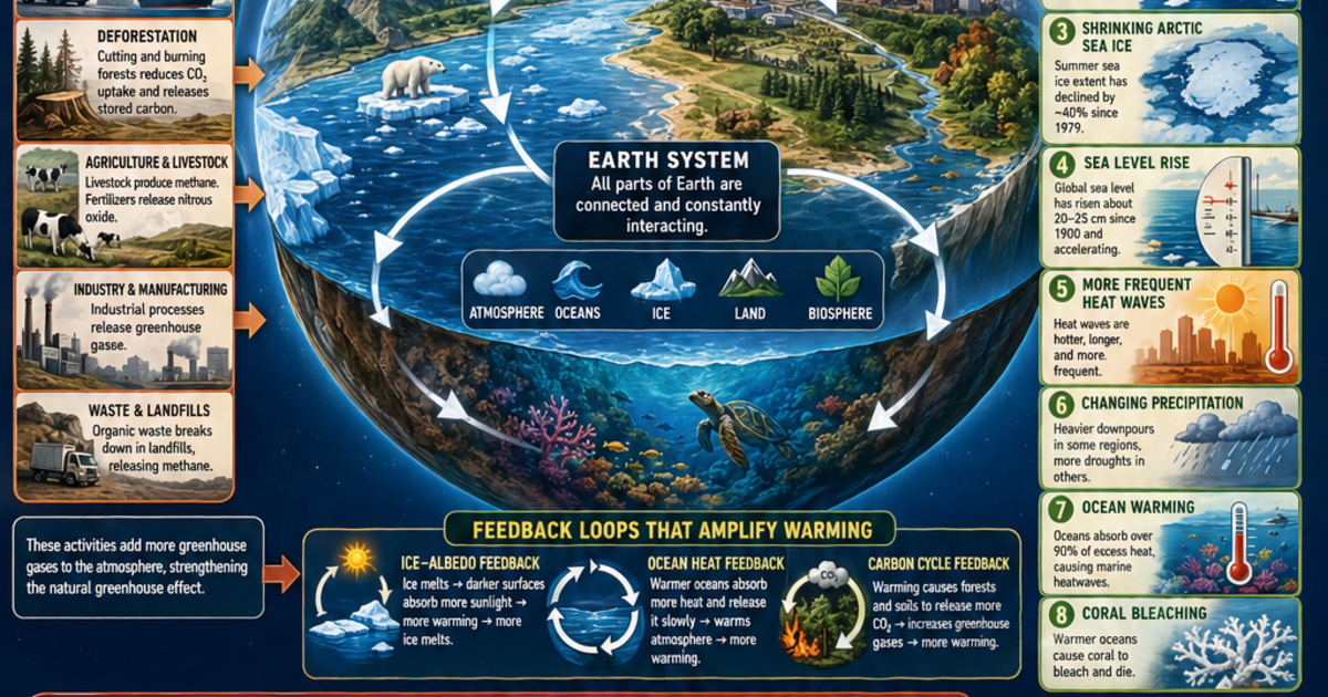 Climate Change Infographic | LivePhysics™