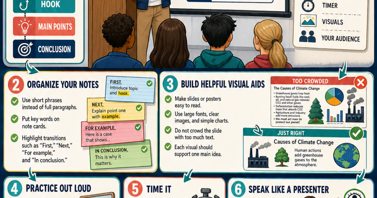 Prepare Graphics How to Prepare for a Presentation Infographic | LivePhysics™