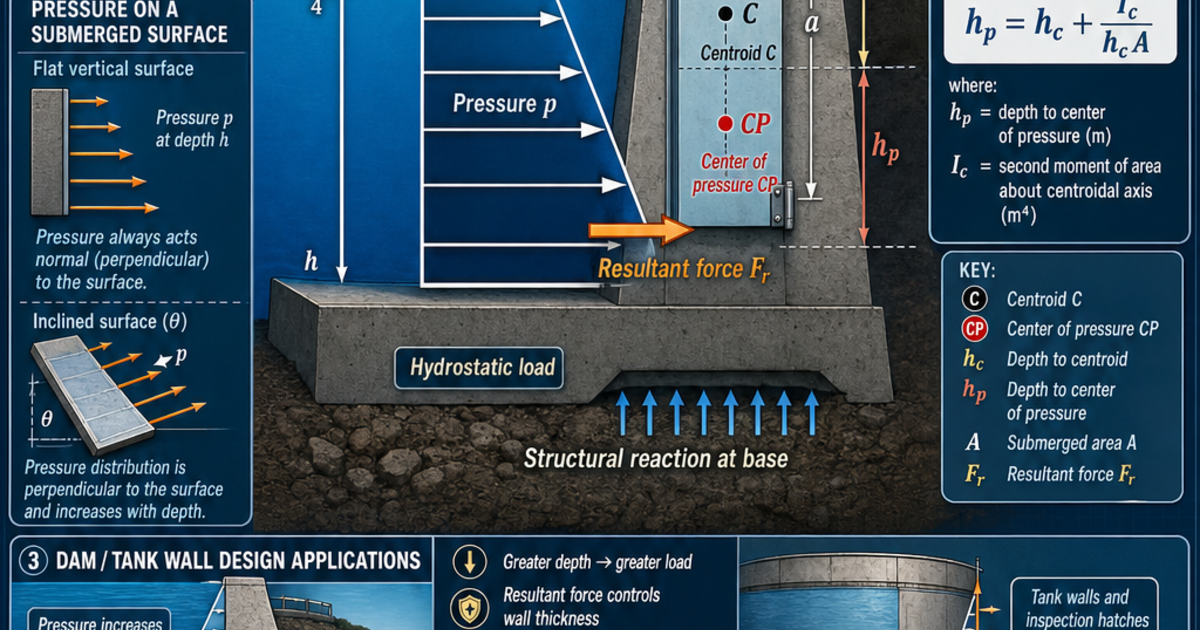 Engineering: Hydrostatic Pressure Infographic | LivePhysics™