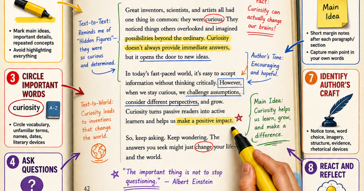 How to Annotate a Text Infographic | LivePhysics™