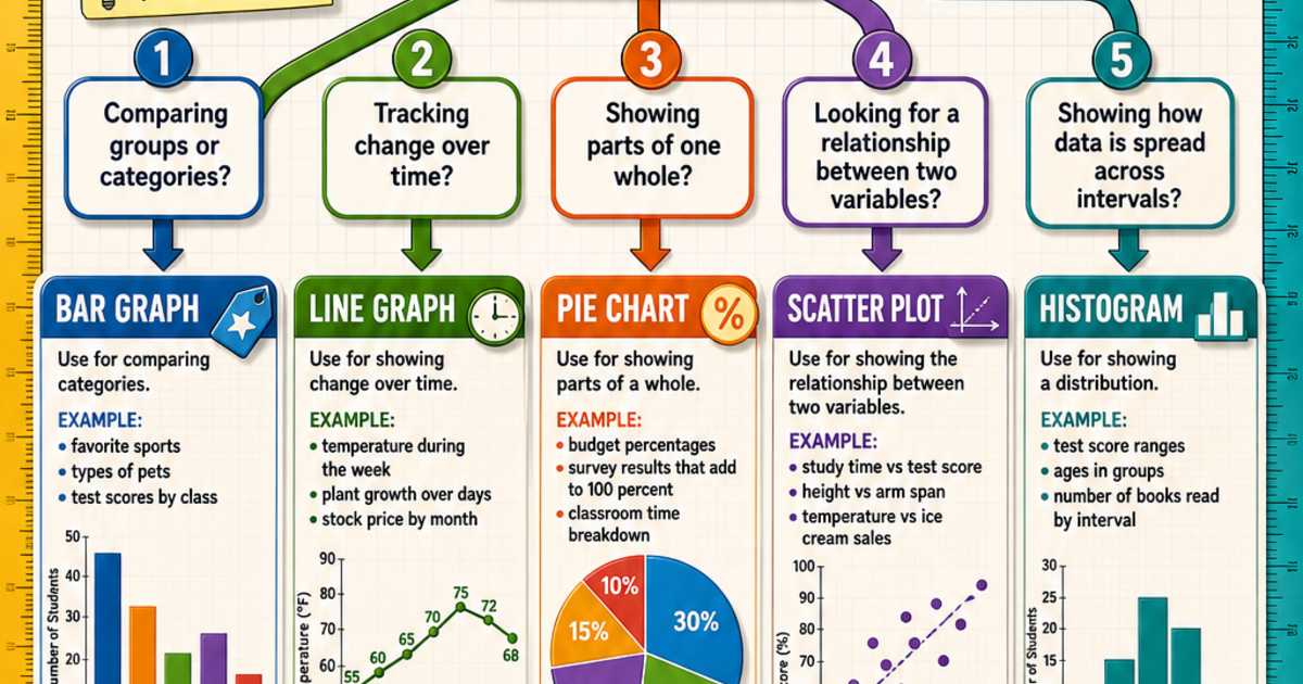 How to Choose the Right Graph Type Infographic | LivePhysics™