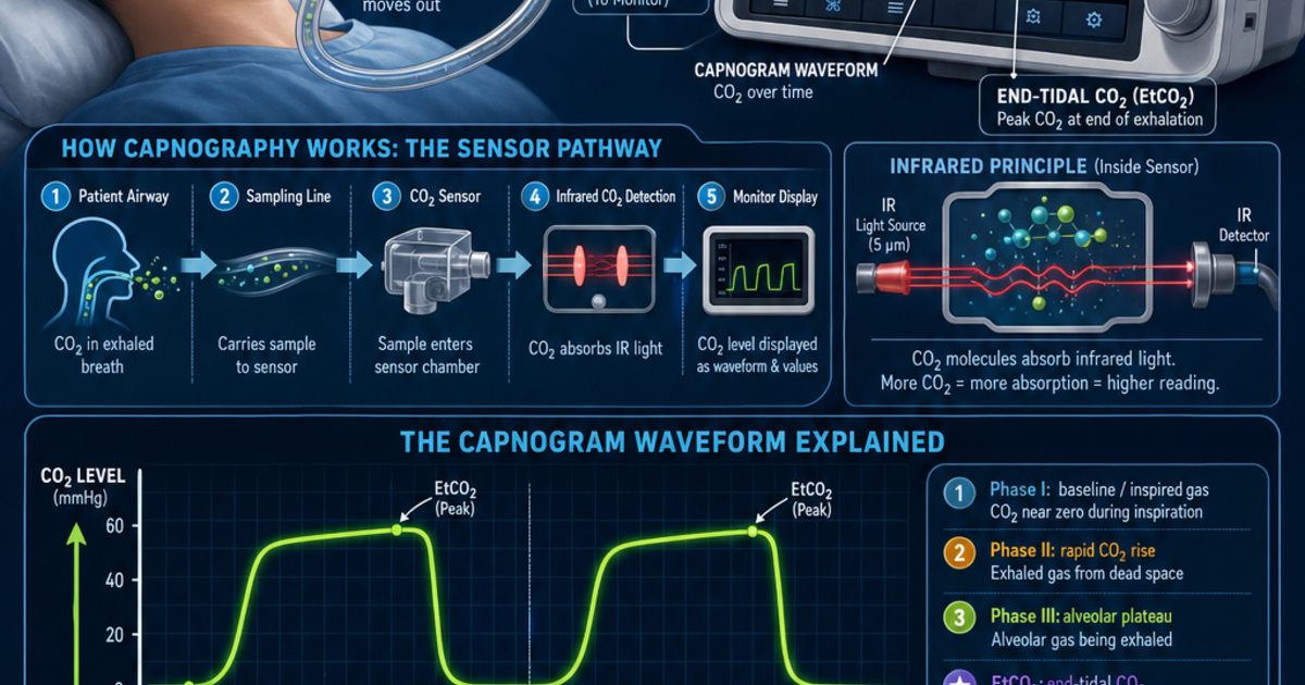 Types Capnography Medical Technology: Capnography Infographic | LivePhysics™