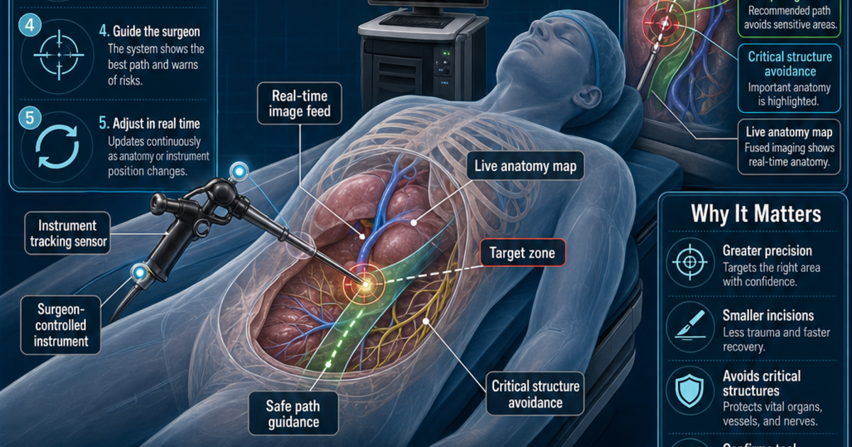 Medical Technology: Image-Guided Surgery Infographic | LivePhysics™