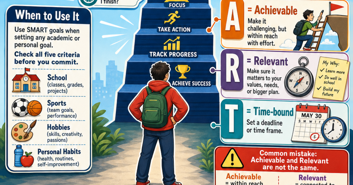 Ability Goals Life Skills: How to set a strong goal (SMART goals) Infographic ...