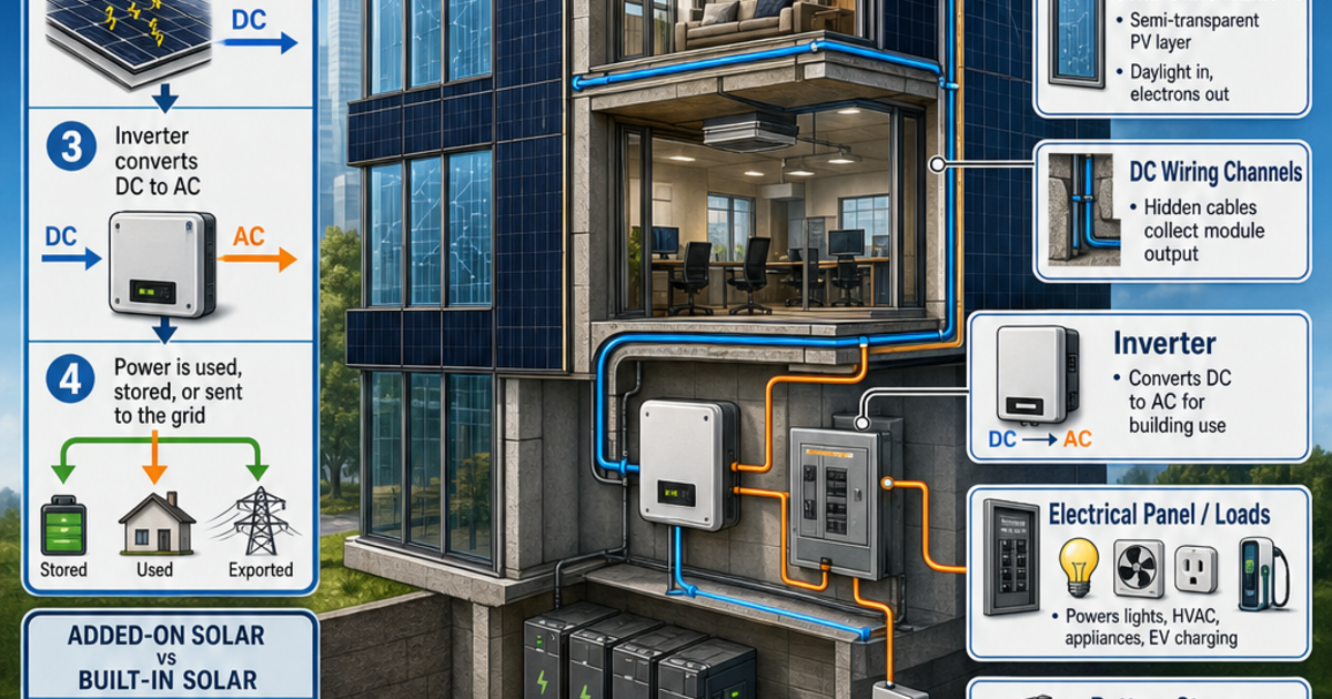 Renewable Energy Machines: Building-Integrated Solar Infographic ...
