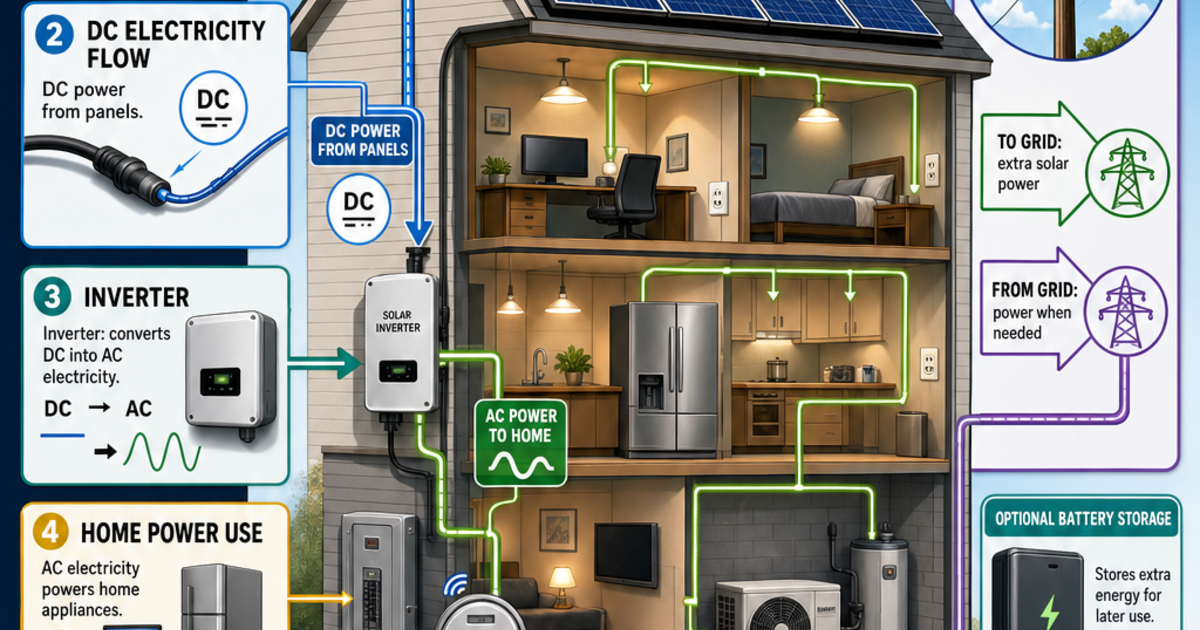 Simple Physics Rooftop Renewable Energy Machines: Rooftop Solar Infographic | LivePhysics™