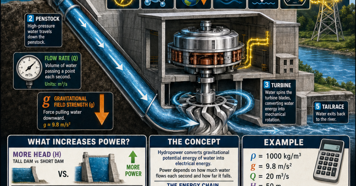 Renewable Energy Machines: The Hydropower Equation Infographic ...