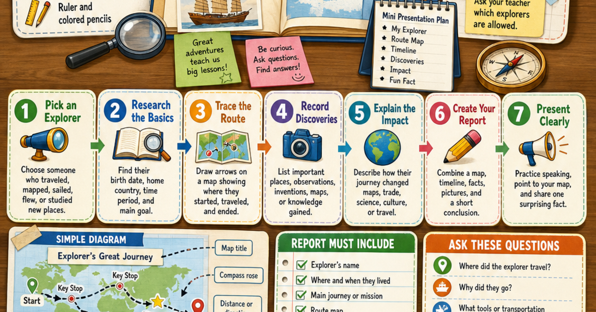 Explorer Examples Create a Famous Explorer Report Infographic | LivePhysics™