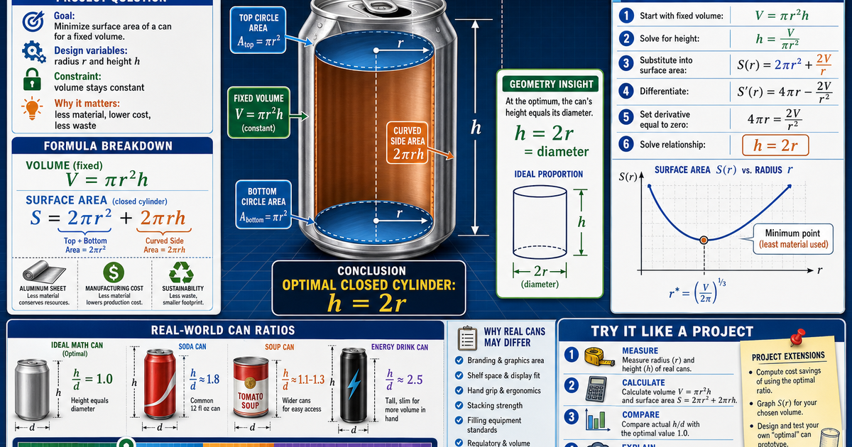 Optimization in Packaging Design Project Infographic | LivePhysics™