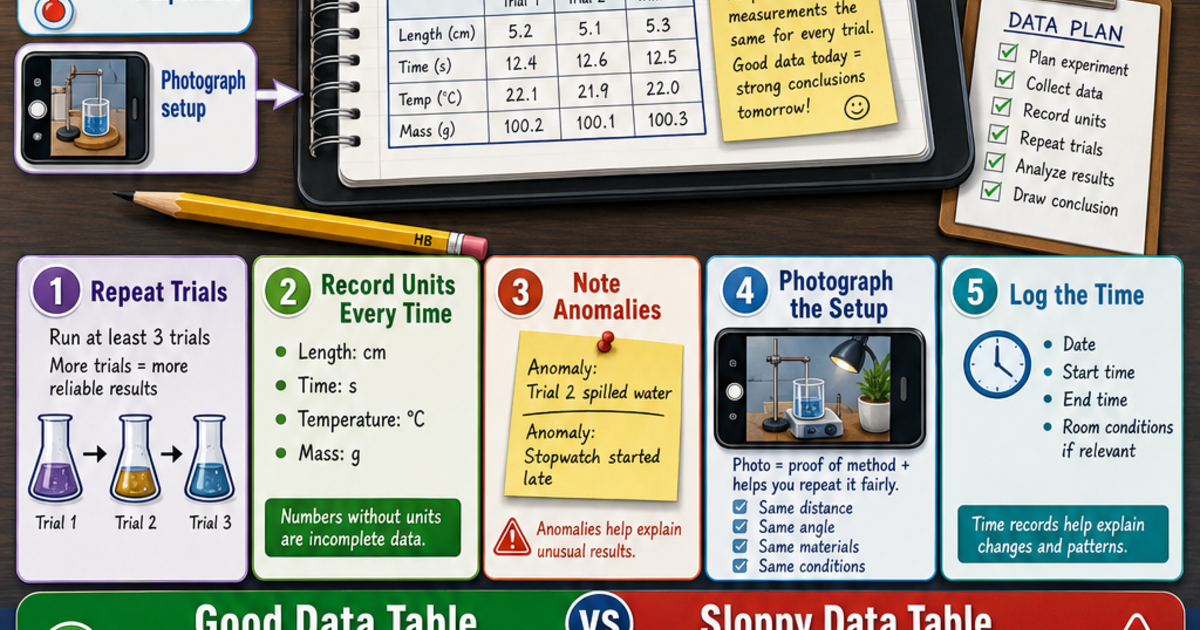 How to Collect Reliable Data for a School Project Infographic ...