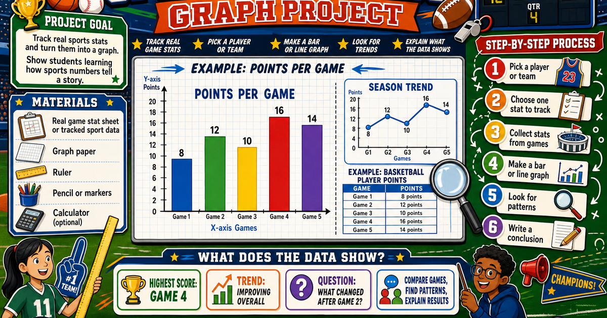 Sports Statistics Graph Project Infographic | LivePhysics™