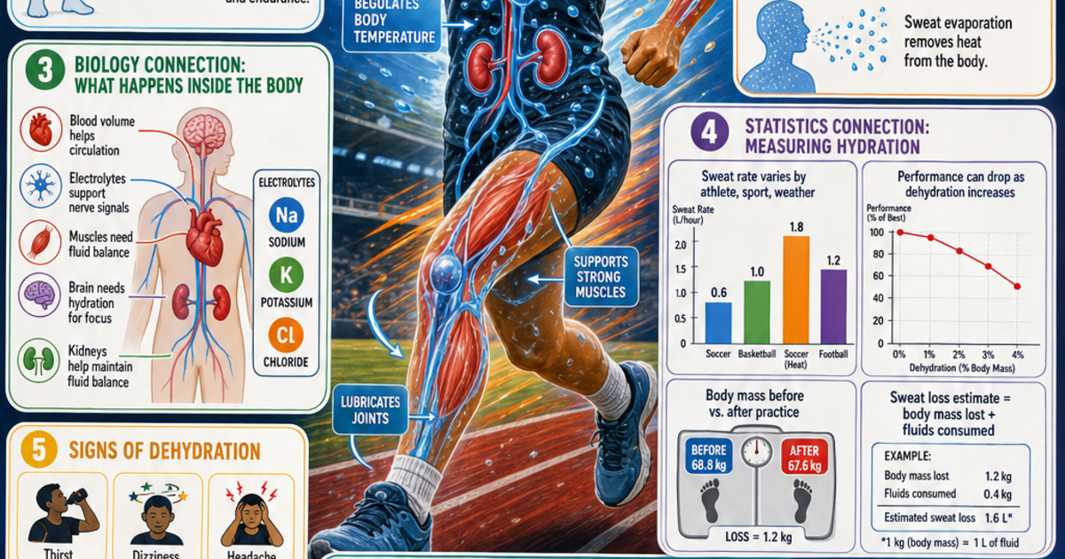 Sports Science: The Science of Hydration Infographic | LivePhysics™