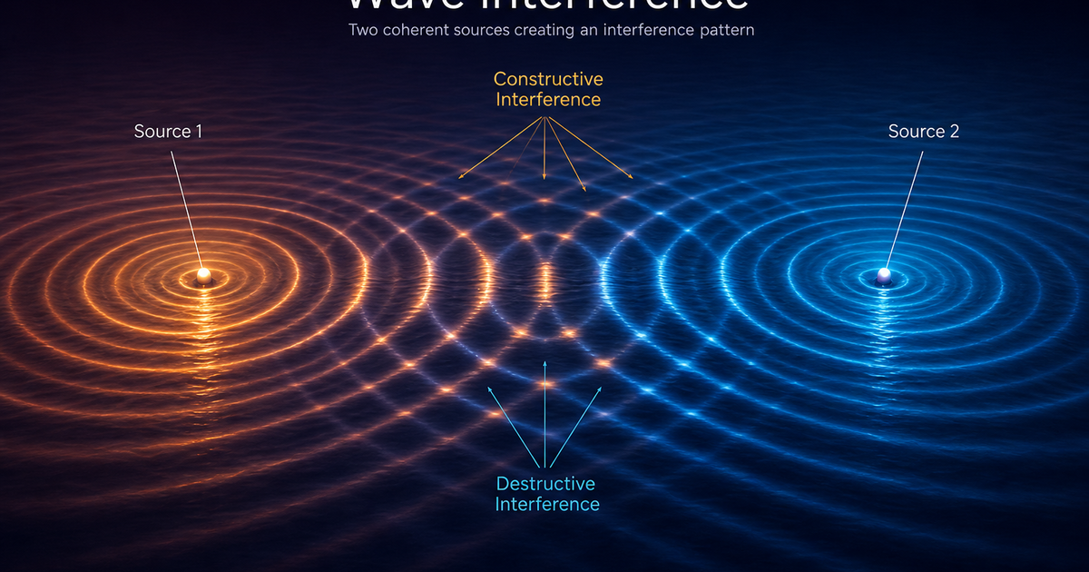 Wave Interference Video Wave Interference Wallpaper | LivePhysics™