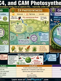 Biology: C3, C4, and CAM Photosynthesis