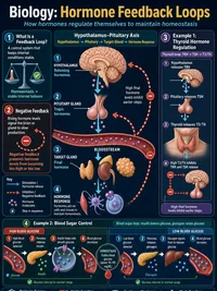 Biology: Hormone Feedback Loops
