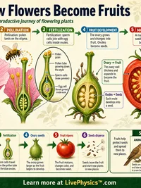 How Flowers Become Fruits