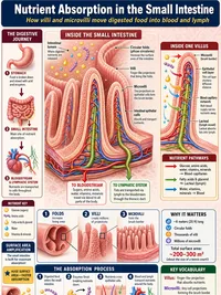 Biology: Nutrient Absorption in the Small Intestine