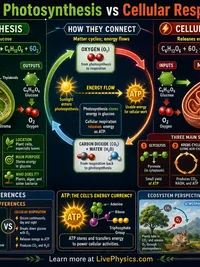 Photosynthesis vs Cellular Respiration