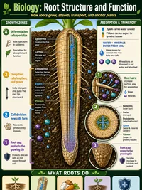 Biology: Root Structure and Function