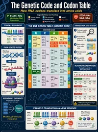 Biology: The Genetic Code and Codon Table