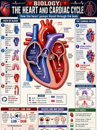 Biology: The Heart and Cardiac Cycle