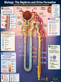 Biology: The Nephron and Urine Formation
