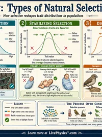 Biology: Types of Natural Selection