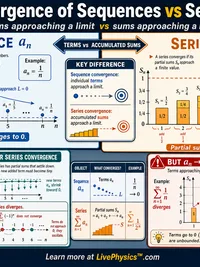 Calculus: Convergence of Sequences vs Series