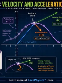 Calculus: Velocity and Acceleration Vectors