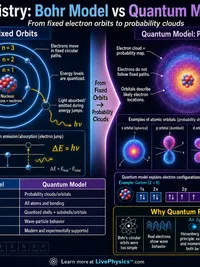 Chemistry: Bohr Model vs Quantum Model