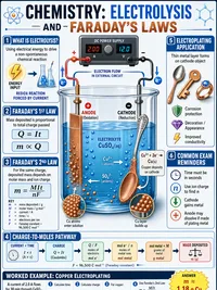 Chemistry: Electrolysis and Faraday's Laws