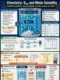 Chemistry: Ksp and Molar Solubility