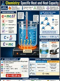 Chemistry: Specific Heat and Heat Capacity