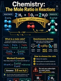 Chemistry: The Mole Ratio in Reactions