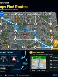 How Online Maps Find Routes