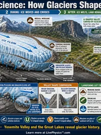 How Glaciers Shape Land