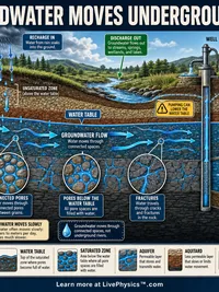 How Groundwater Moves Underground