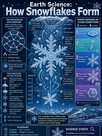 How Snowflakes Form