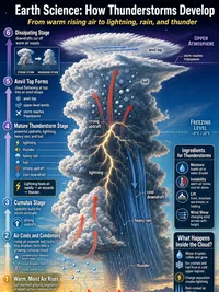 How Thunderstorms Develop