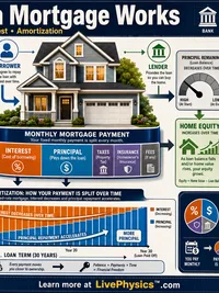 How a Mortgage Works, Principal, Interest, Amortization