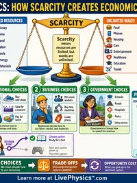 How Scarcity Creates Economic Choices
