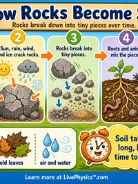 How Rocks Become Soil