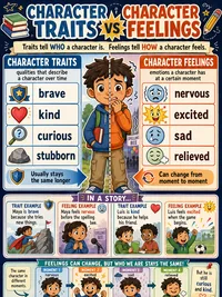 Character Traits vs. Character Feelings