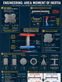 Engineering: Area Moment of Inertia