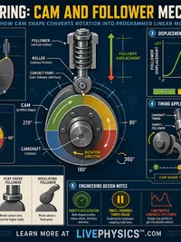 Engineering: Cam and Follower Mechanisms